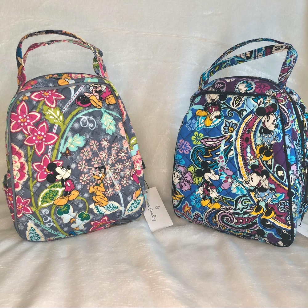 Disney Vera Bradley Lunch Bag Mickey Minnie NWT